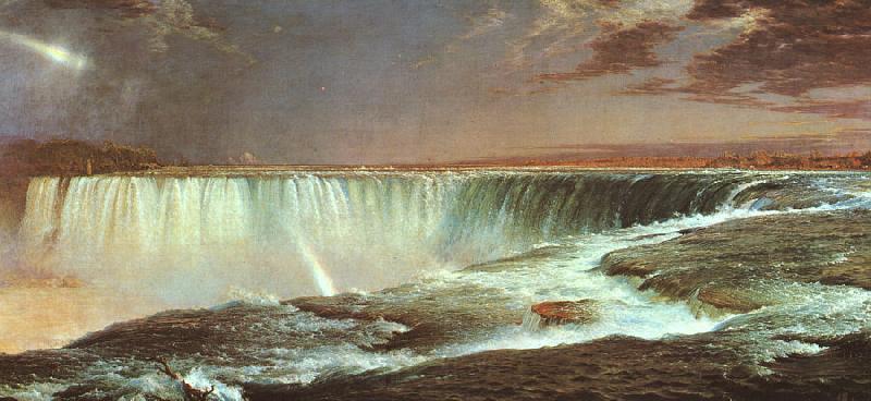 Frederick Edwin Church Niagara Falls France oil painting art